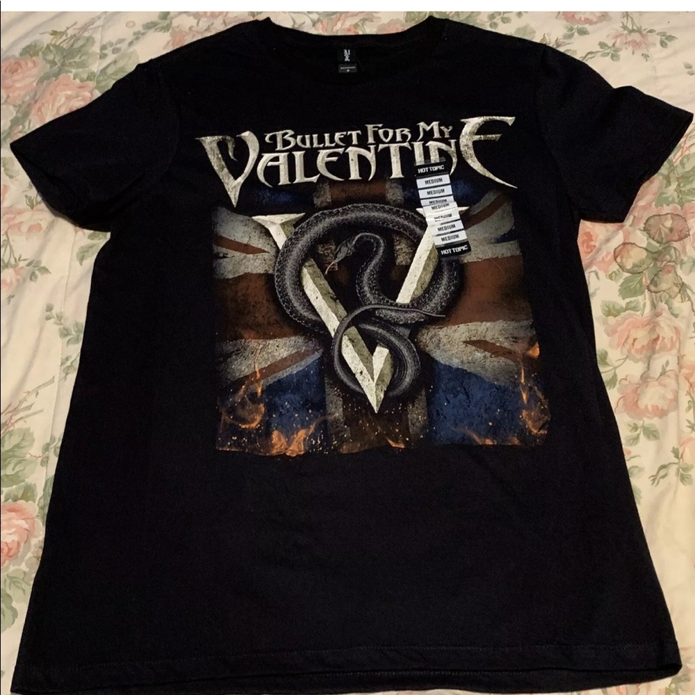 BULLET FOR MY VALENTINE 2018 T-SHIRT *NEW* METAL